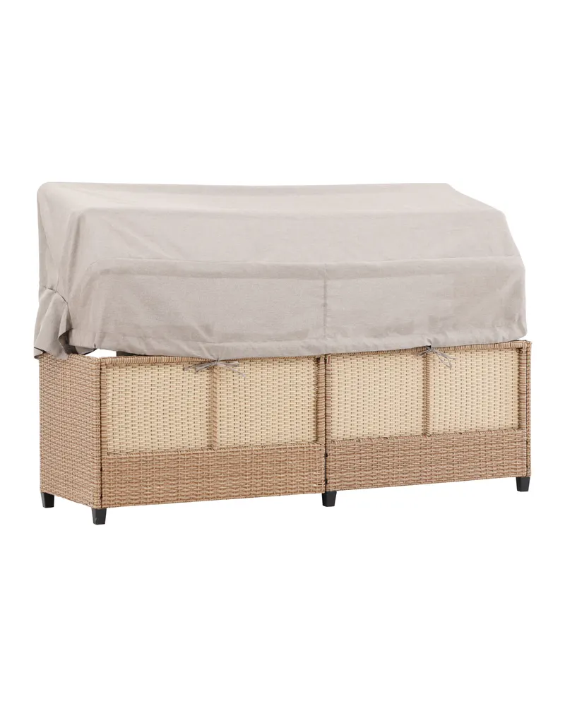 Nopy Sonnenliege mit Sonnendach in Beige, Ansicht 6