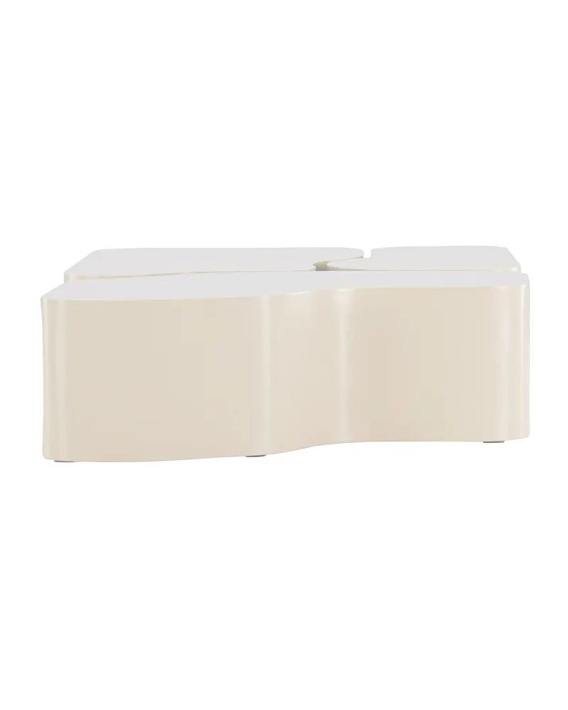 Nordland dreiteiliger Couchtisch in Beige, Ansicht 7