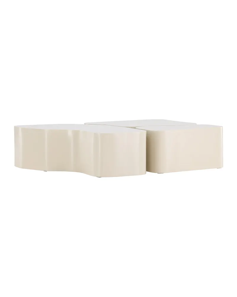Nordland dreiteiliger Couchtisch in Beige, Ansicht 9