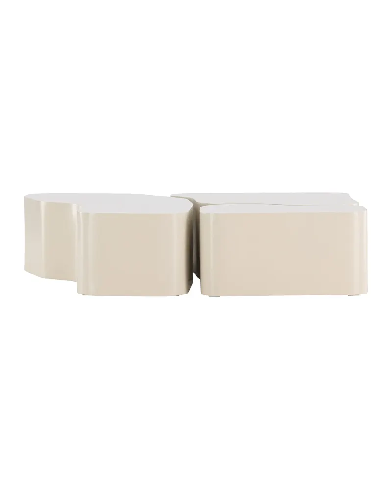 Nordland dreiteiliger Couchtisch in Beige, Ansicht 10