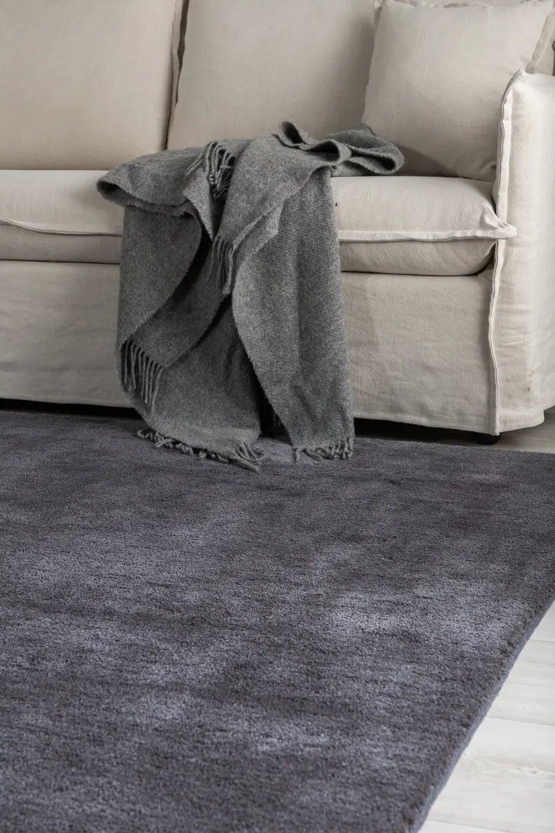 Nova 3-Sitzer-Sofa mit abnehmbarem Bezug in Beige, Gestell Schwarz, im Wohnraum, Ansicht 2