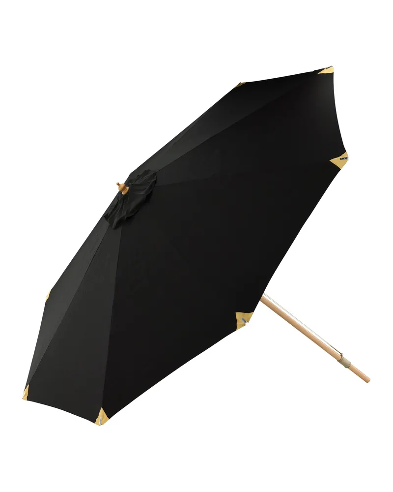 Nypo großer Sonnenschirm 330 × 330 cm in Schwarz, Ansicht 13