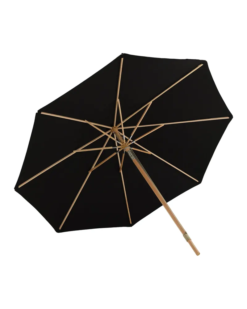 Nypo großer Sonnenschirm 330 × 330 cm in Schwarz, Ansicht 4