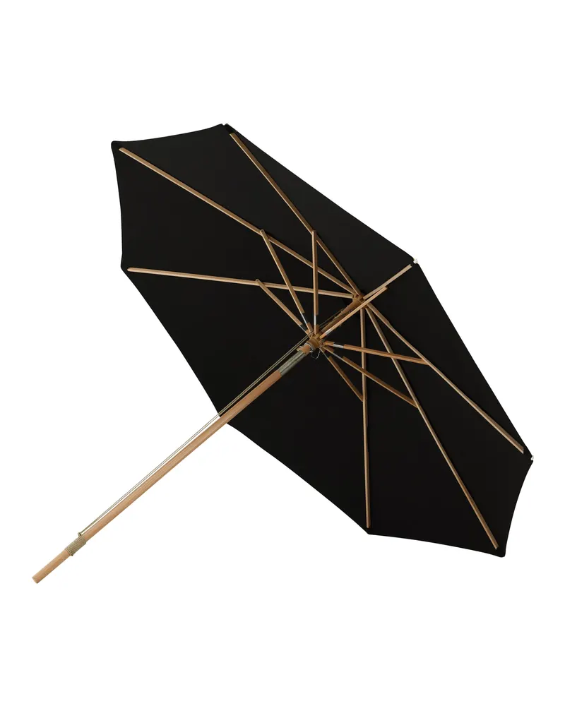 Nypo großer Sonnenschirm 330 × 330 cm in Schwarz, Ansicht 7