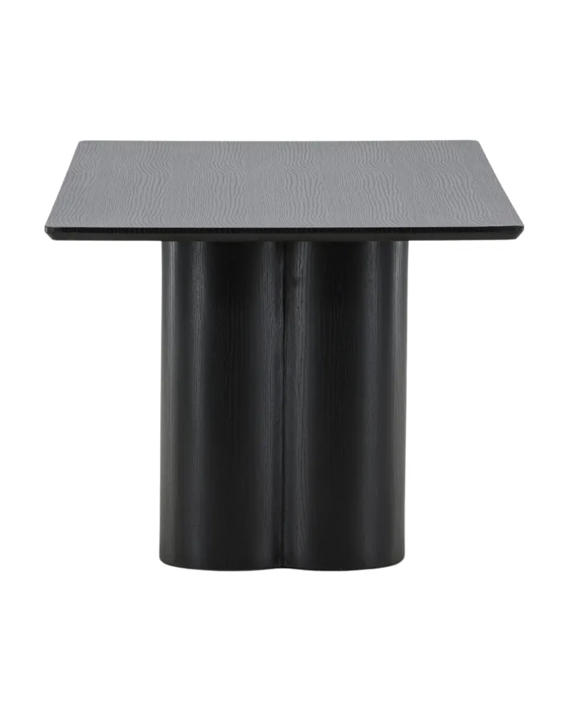 Olivia rechteckiger Couchtisch in Schwarz, Ansicht 7