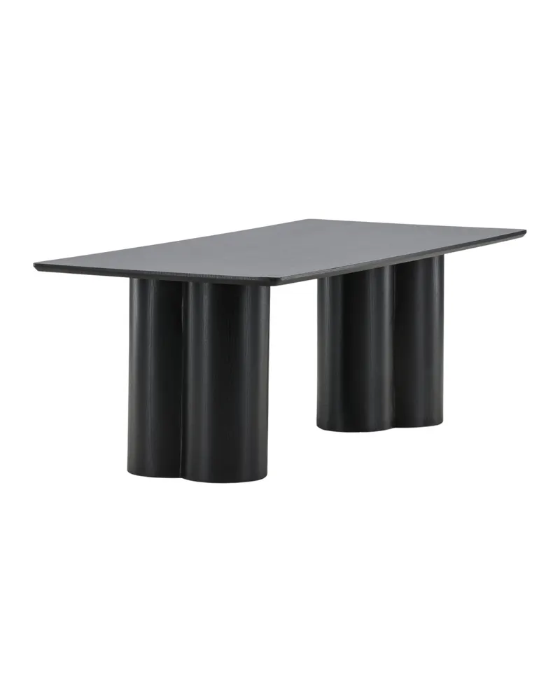 Olivia rechteckiger Couchtisch in Schwarz, Ansicht 8