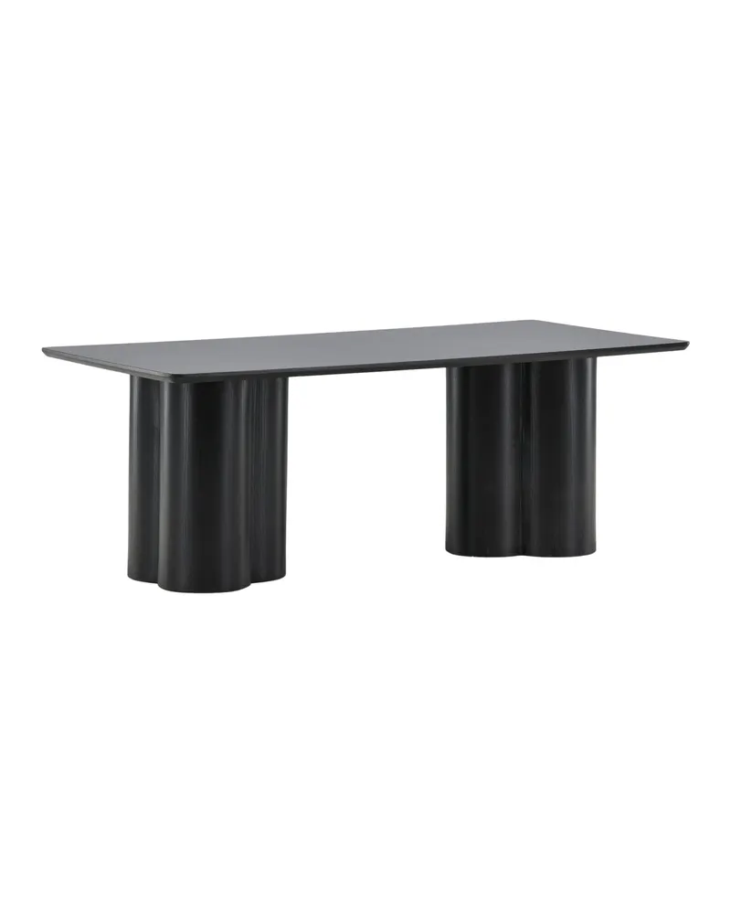 Olivia rechteckiger Couchtisch in Schwarz, Ansicht 9
