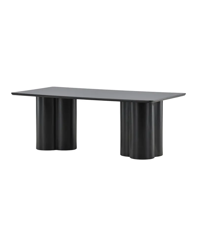 Olivia rechteckiger Couchtisch in Schwarz, Ansicht 11