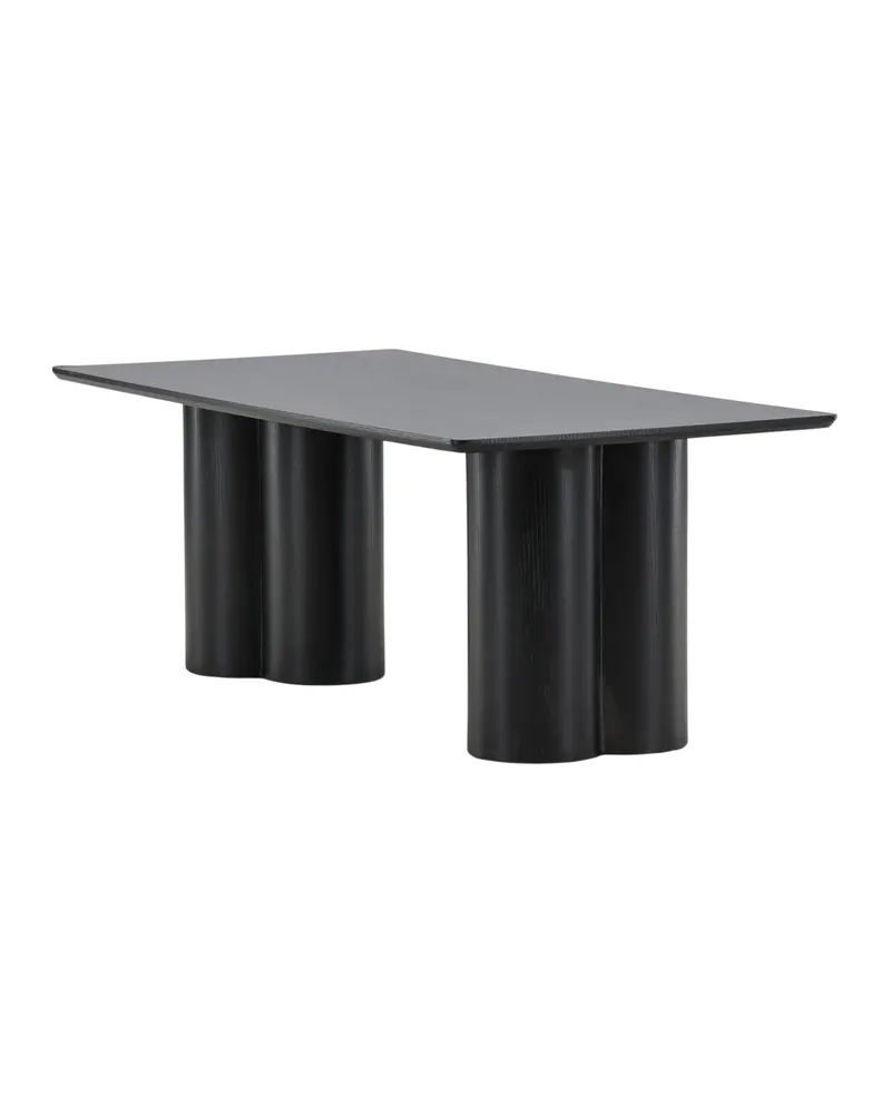 Olivia rechteckiger Couchtisch in Schwarz, Ansicht 12