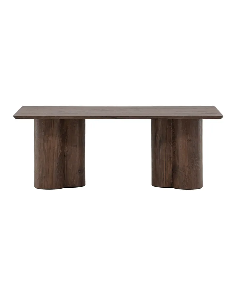 Olivia rechteckiger Couchtisch in Mokka, Ansicht 4