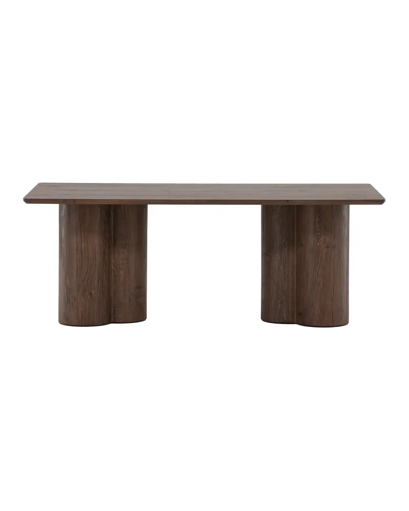 Olivia rechteckiger Couchtisch in Mokka, Ansicht 6