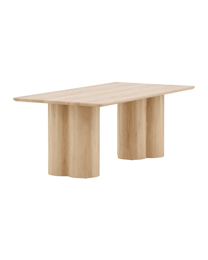 Olivia rechteckiger Couchtisch in Natur, Ansicht 7