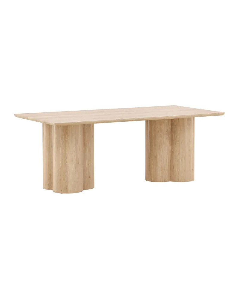 Olivia rechteckiger Couchtisch in Natur, Ansicht 8
