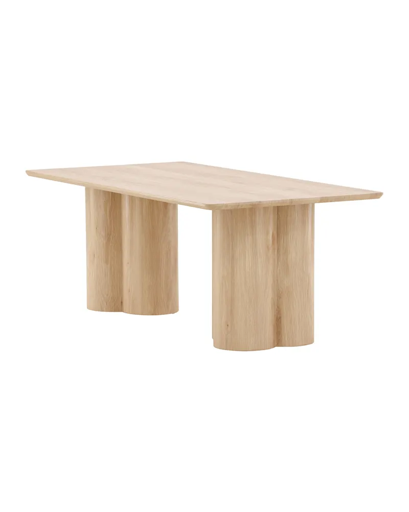 Olivia rechteckiger Couchtisch in Natur, Ansicht 11