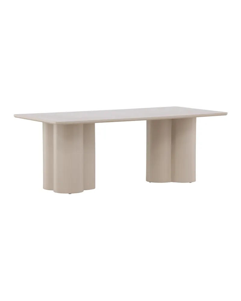 Olivia rechteckiger Couchtisch in Beige, Ansicht 8