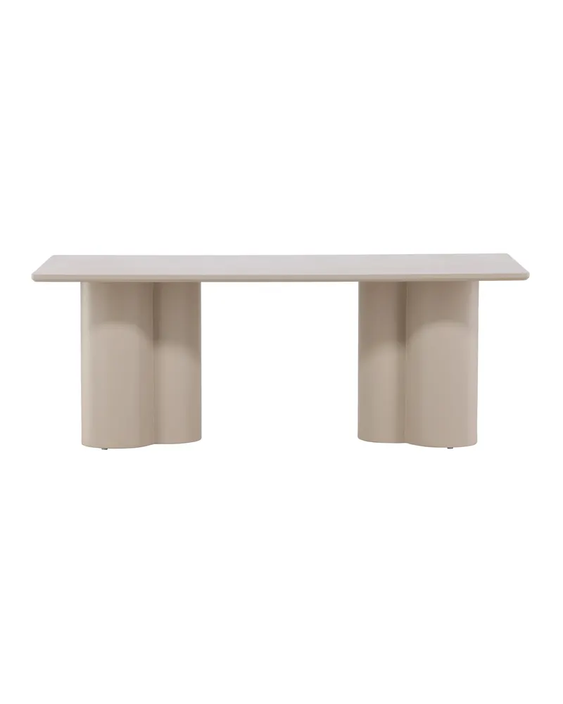 Olivia rechteckiger Couchtisch in Beige, Ansicht 9