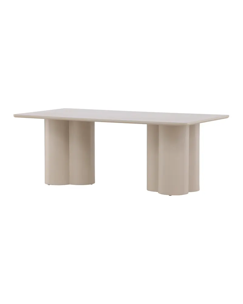Olivia rechteckiger Couchtisch in Beige, Ansicht 10