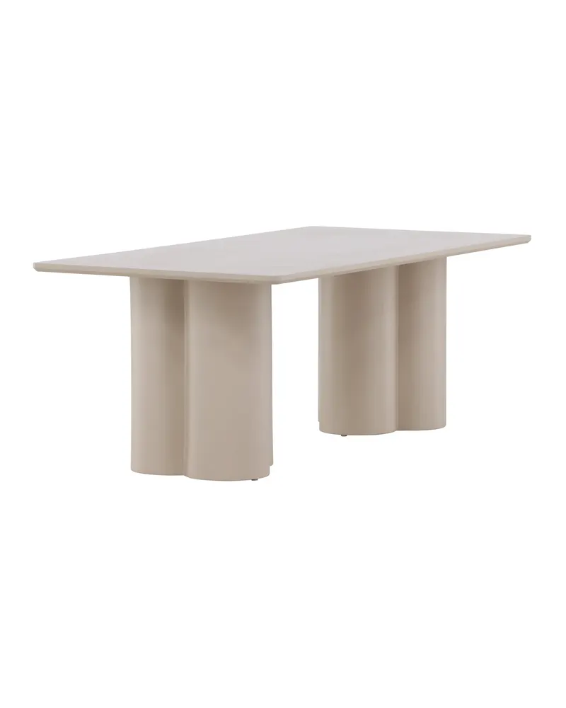 Olivia rechteckiger Couchtisch in Beige, Ansicht 12