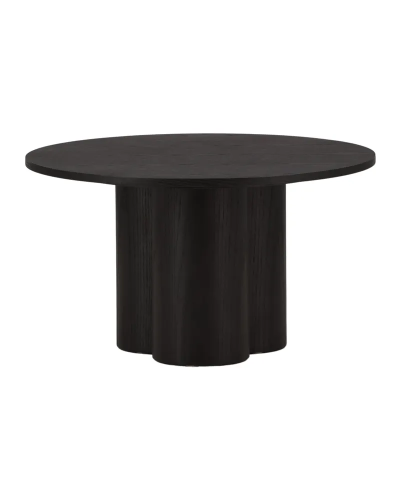 Olivia runder Couchtisch in Schwarz, Ansicht 1