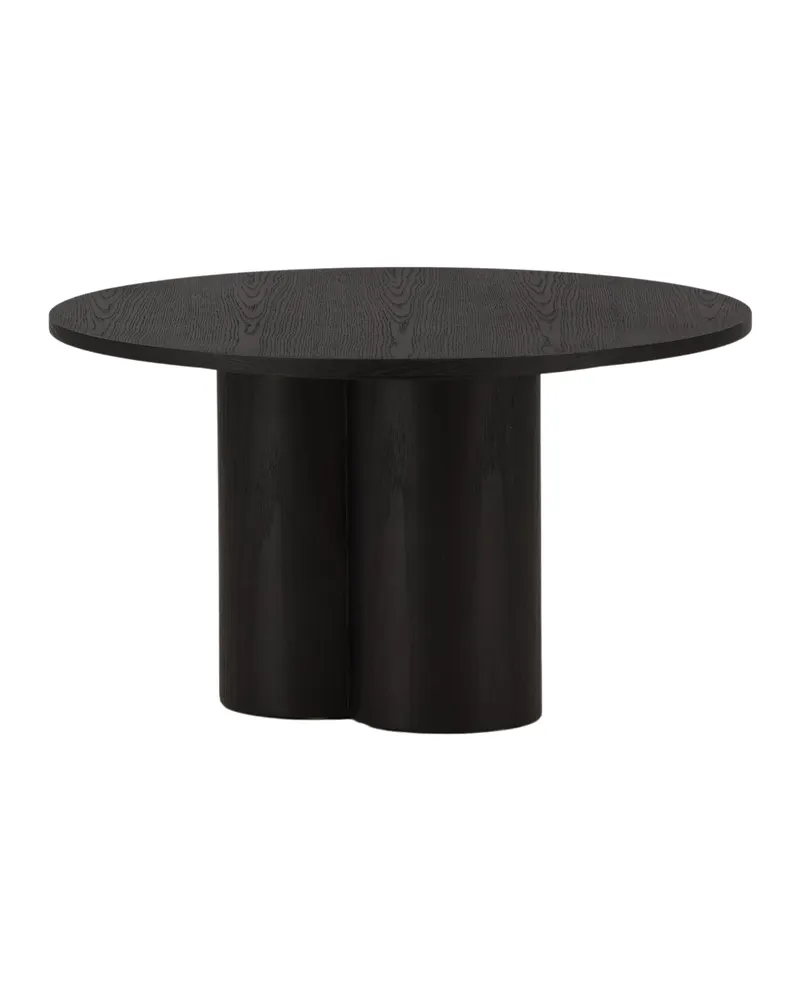 Olivia runder Couchtisch in Schwarz, Ansicht 4