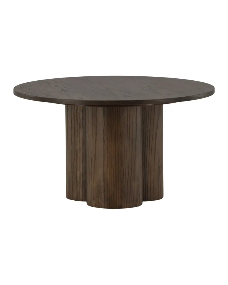 Olivia runder Couchtisch in Mokka, Ansicht 4