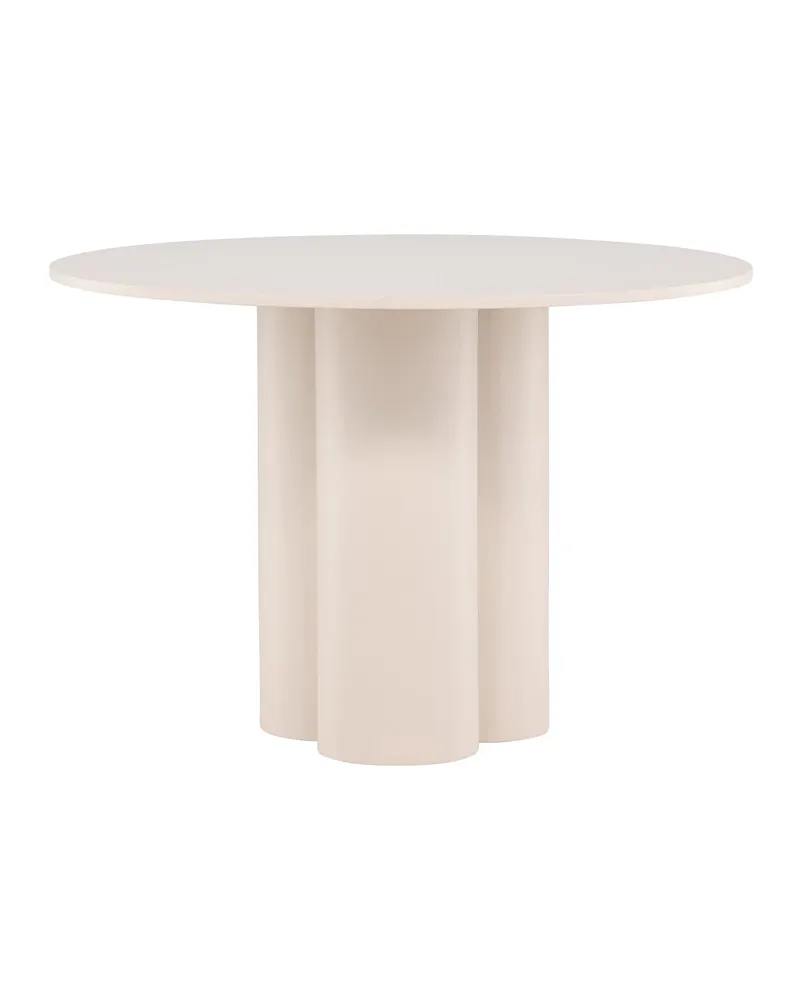 Olivia runder Esstisch in Beige, Ansicht 1