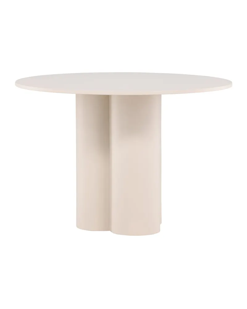 Olivia runder Esstisch in Beige, Ansicht 3