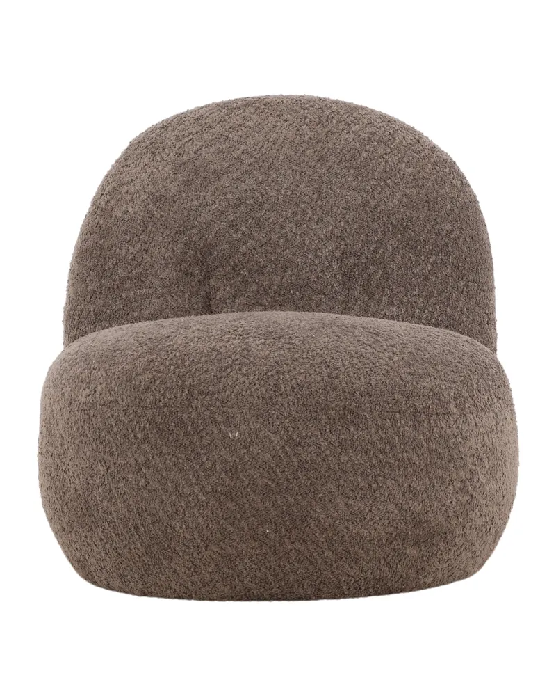 Omaha Loungesessel aus Bouclé, Ansicht 4