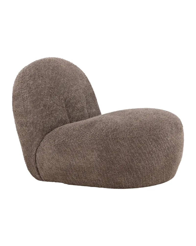 Omaha Loungesessel aus Bouclé, Ansicht 5