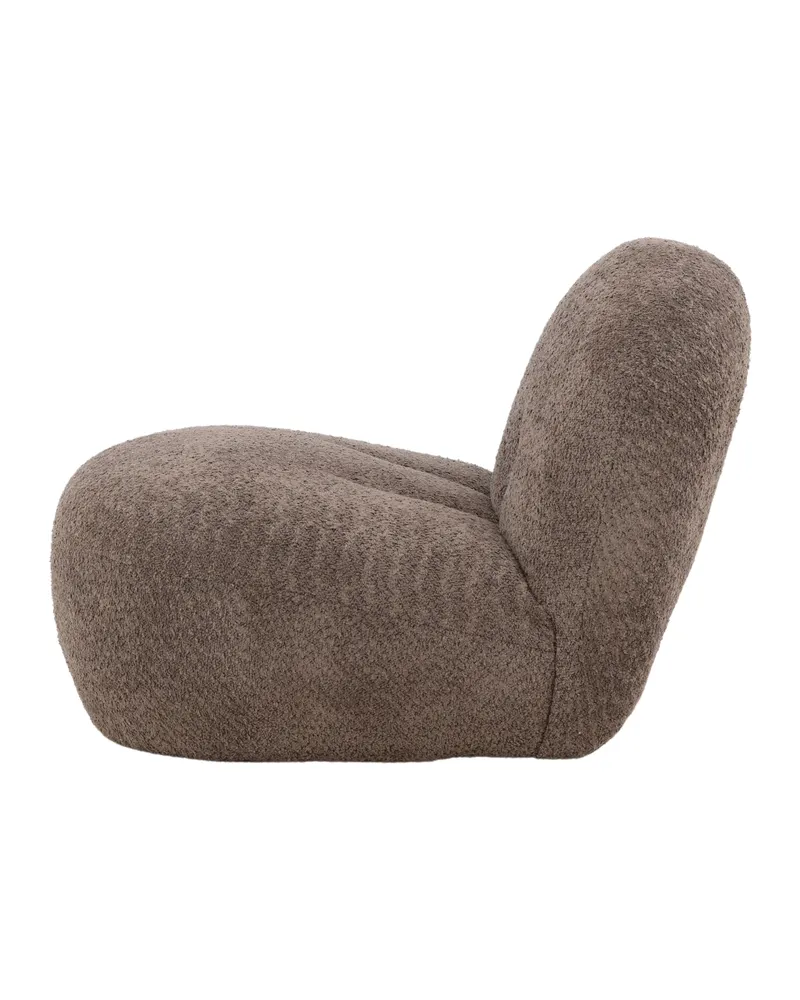 Omaha Loungesessel aus Bouclé, Ansicht 6