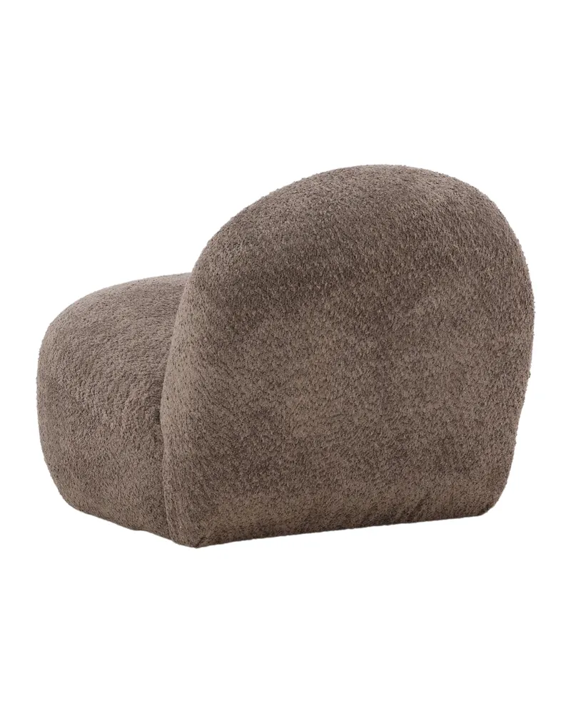 Omaha Loungesessel aus Bouclé, Ansicht 8