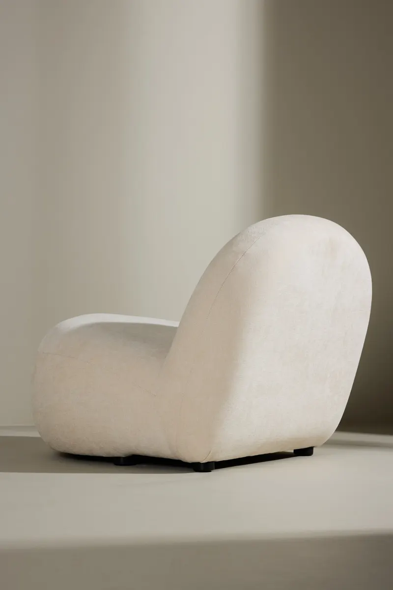 Omaha Sessel mit rundlichen Polstern, im Wohnraum, Ansicht 4