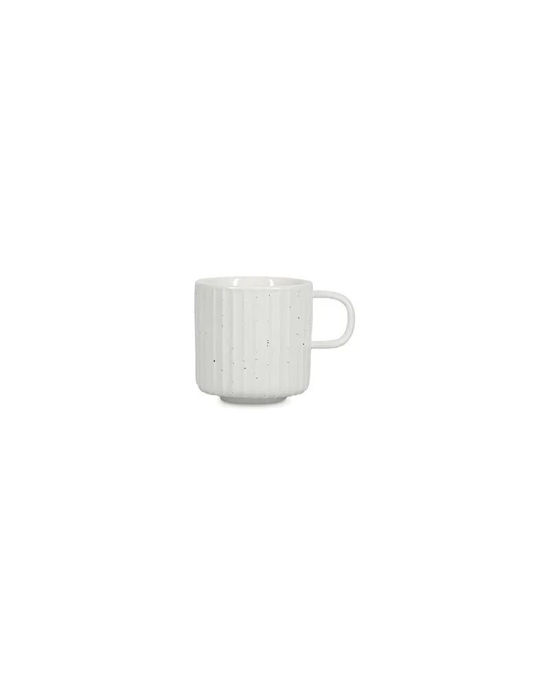 Ora Gloss Tasse aus New Bone China, gesprenkelt, 205 ml