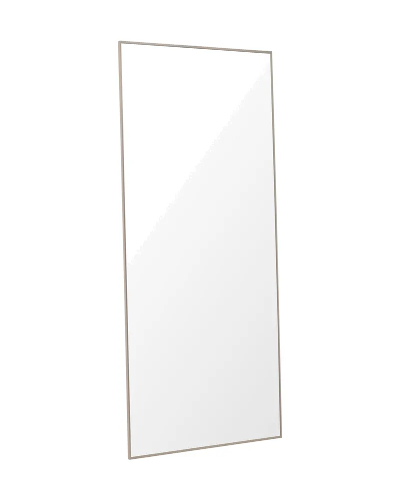 Orlando Wandspiegel, rechteckig mit schmalem Rahmen in 3 × 190 × 85 cm, Beige, Ansicht 2
