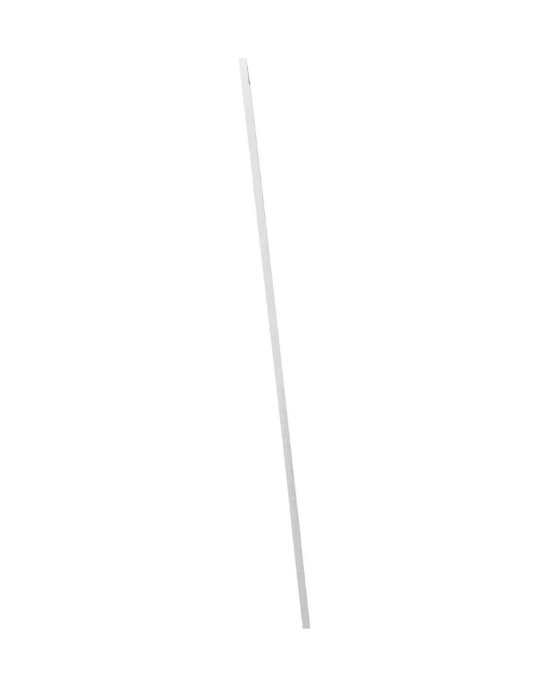 Orlando Wandspiegel, rechteckig mit schmalem Rahmen in 3 × 190 × 85 cm, Silber, Ansicht 5