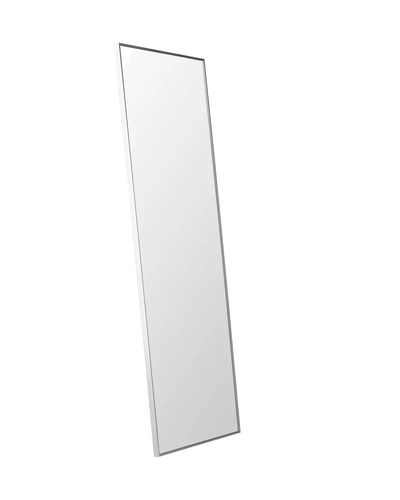 Orlando Wandspiegel, rechteckig mit schmalem Rahmen in 3 × 190 × 85 cm, Silber, Ansicht 6