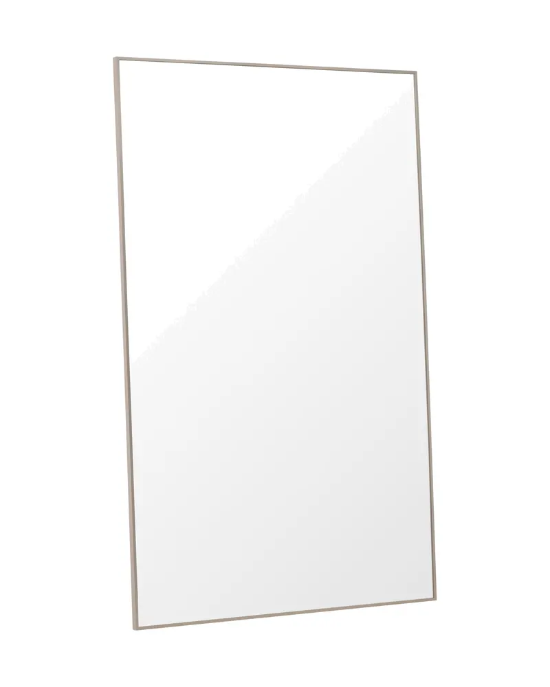 Orlando Wandspiegel, rechteckig mit schmalem Rahmen in 3 × 190 × 120 cm, Beige, Ansicht 2