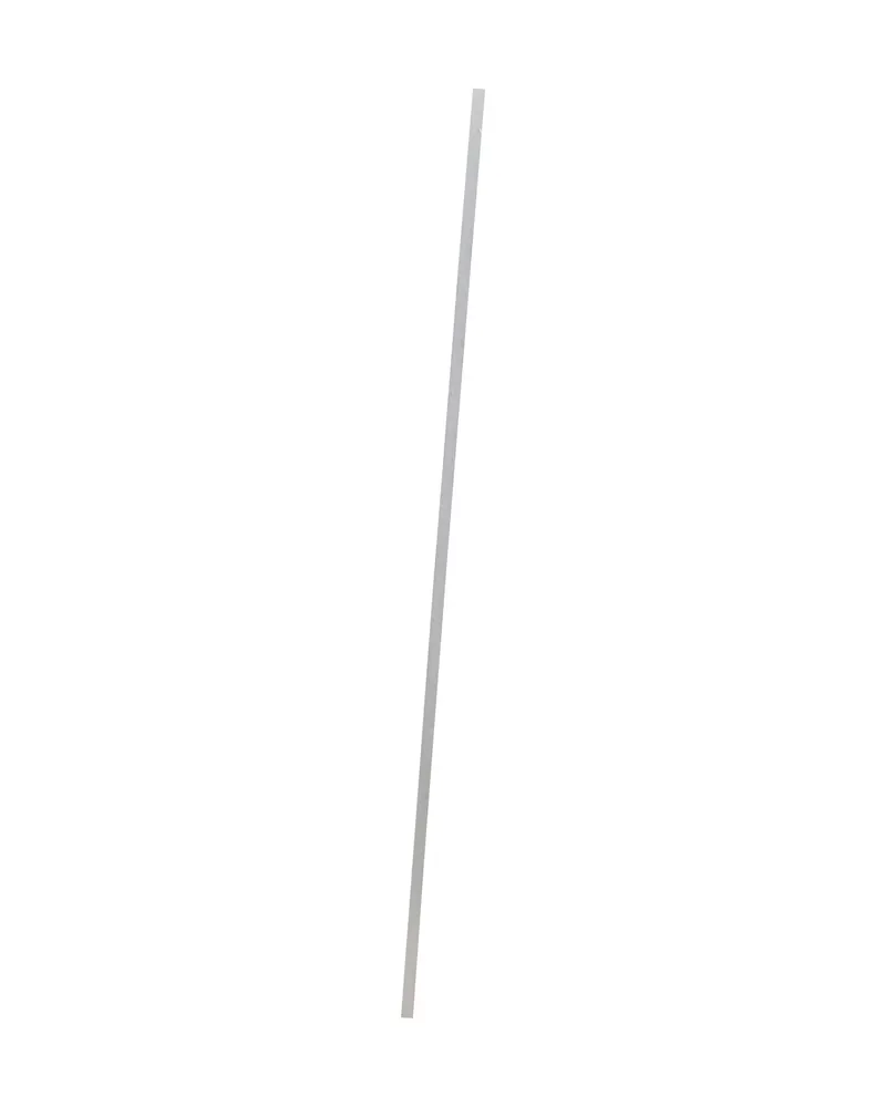 Orlando Wandspiegel, rechteckig mit schmalem Rahmen in 3 × 190 × 120 cm, Silber, Ansicht 4