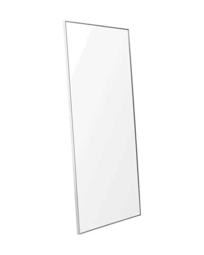Orlando Wandspiegel, rechteckig mit schmalem Rahmen in 3 × 190 × 120 cm, Silber, Ansicht 6