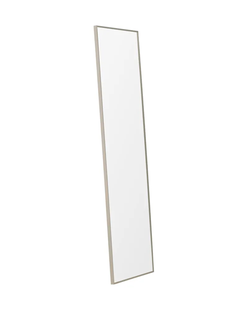 Orlando Wandspiegel, rechteckig mit schmalem Rahmen in 3 × 195 × 55 cm, Beige, Ansicht 3