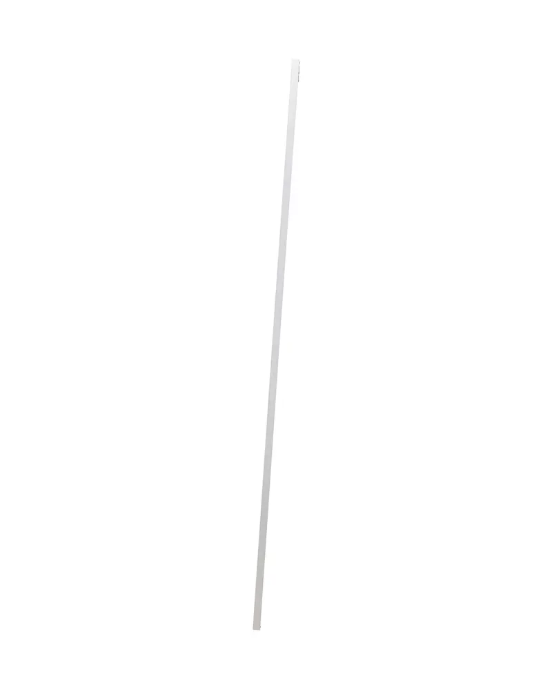 Orlando Wandspiegel, rechteckig mit schmalem Rahmen in 3 × 195 × 55 cm, Silber, Ansicht 4
