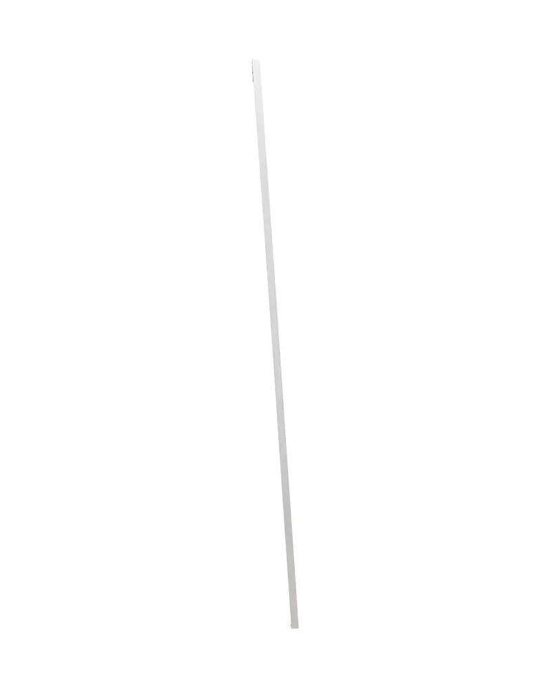 Orlando Wandspiegel, rechteckig mit schmalem Rahmen in 3 × 195 × 55 cm, Silber, Ansicht 5