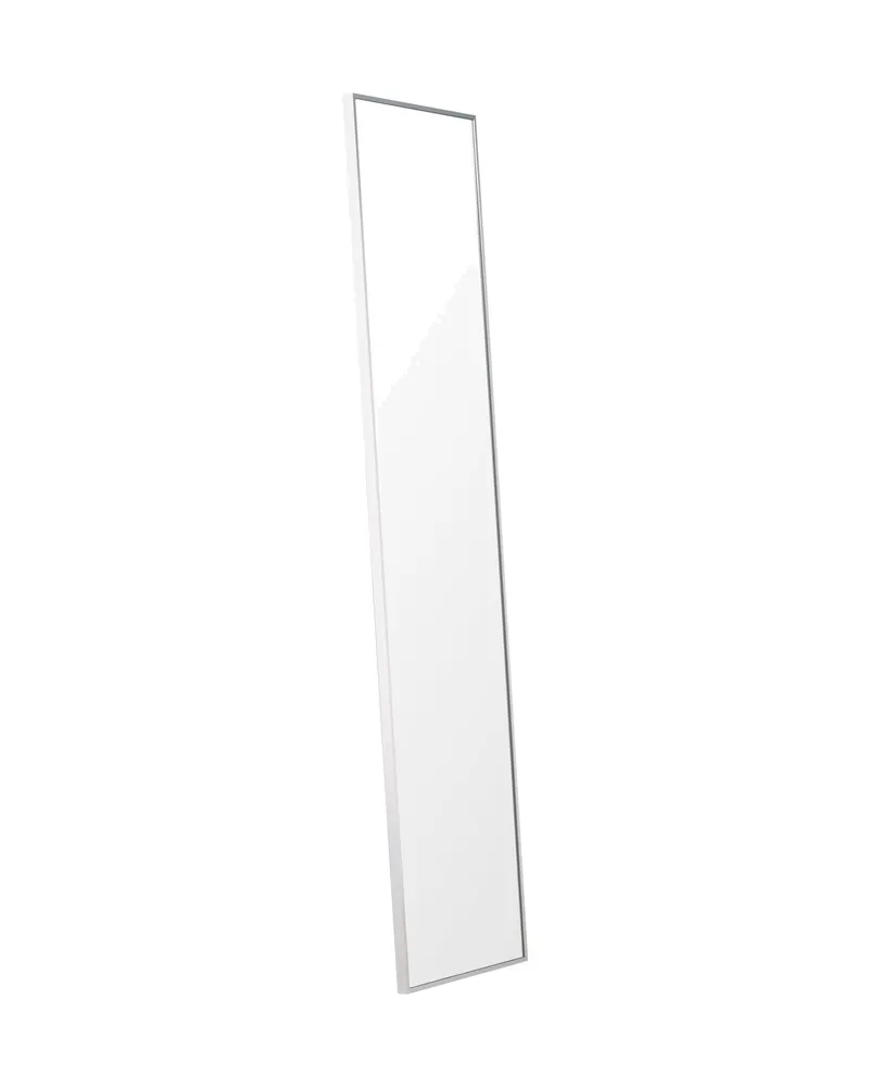 Orlando Wandspiegel, rechteckig mit schmalem Rahmen in 3 × 195 × 55 cm, Silber, Ansicht 6