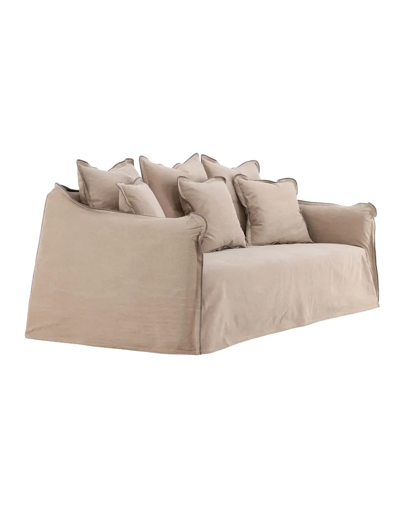 Oskarshamn 3-Sitzer-Sofa mit Baumwollbezug, Ansicht 4