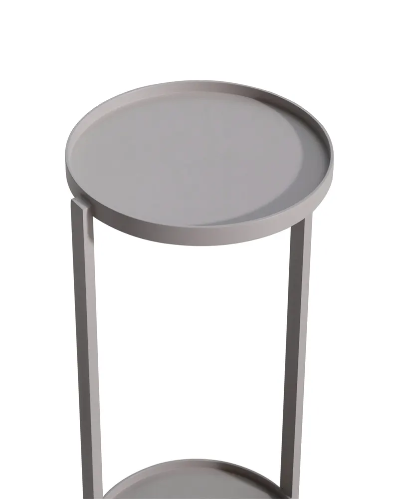 Outdoor-Beistelltisch Reed, Hellbeige von Richmond Interiors, Produktansicht 4