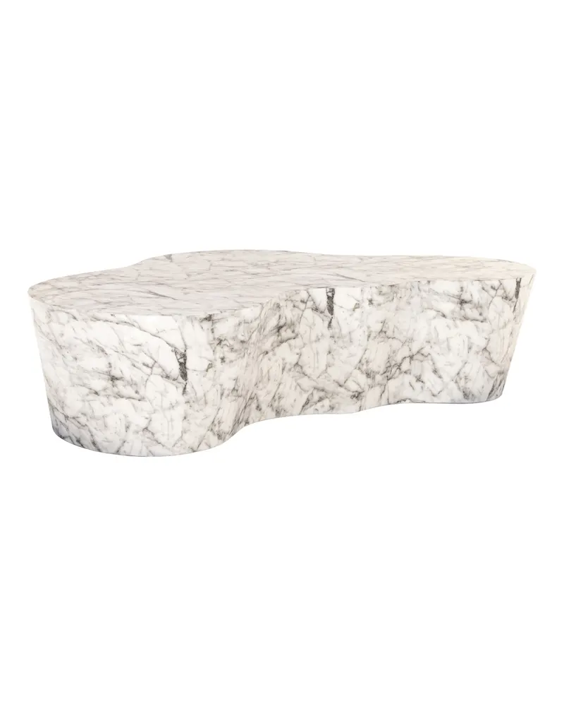 Outdoor-Couchtisch Rockyard, Weiß von Richmond Interiors