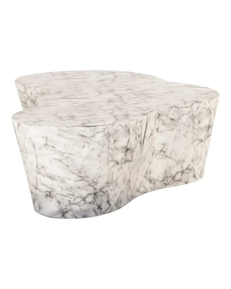 Outdoor-Couchtisch Rockyard, Weiß von Richmond Interiors, Produktansicht 3