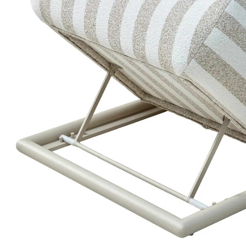 Outdoor-Daybed Sullivan, Ecru stripe von Richmond Interiors, Produktansicht 5