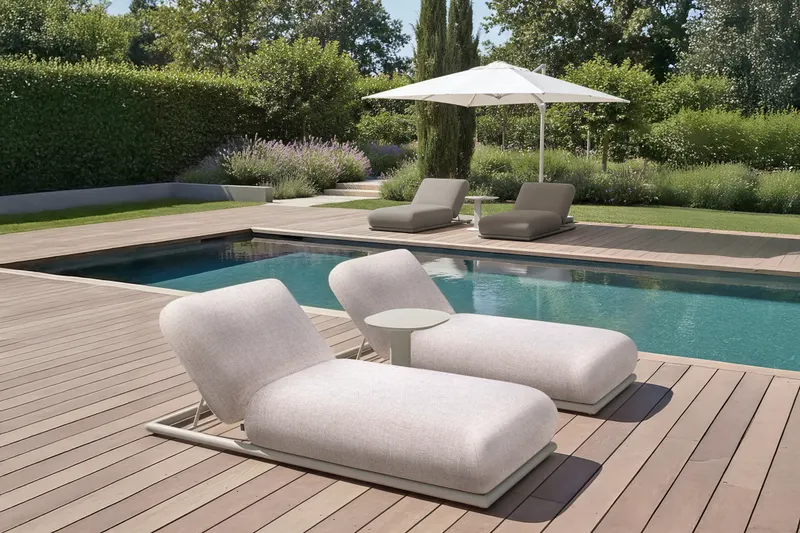 Outdoor-Daybed Sullivan, Beige alpine von Richmond Interiors, Wohnbeispiel 8, im Wohnraum