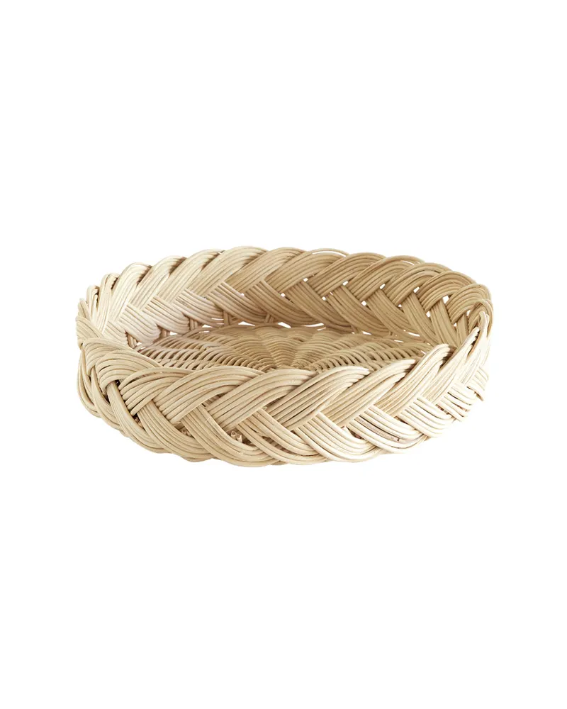 Brotkorb Maru aus Rattan, Natur